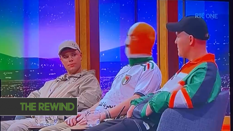 Kneecap Member Dons Palestine Jersey On 'Late Late Show'