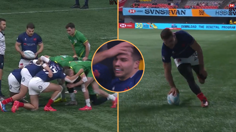 Skillful Antoine Dupont Try Dumps Ireland Out Of Vancouver Sevens