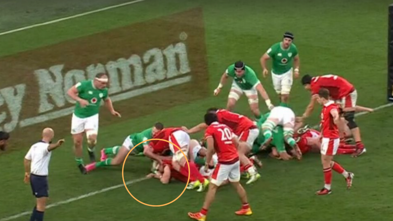 Wales Fans Clutch At Straws Over Missed "Second Try" In Ireland Defeat