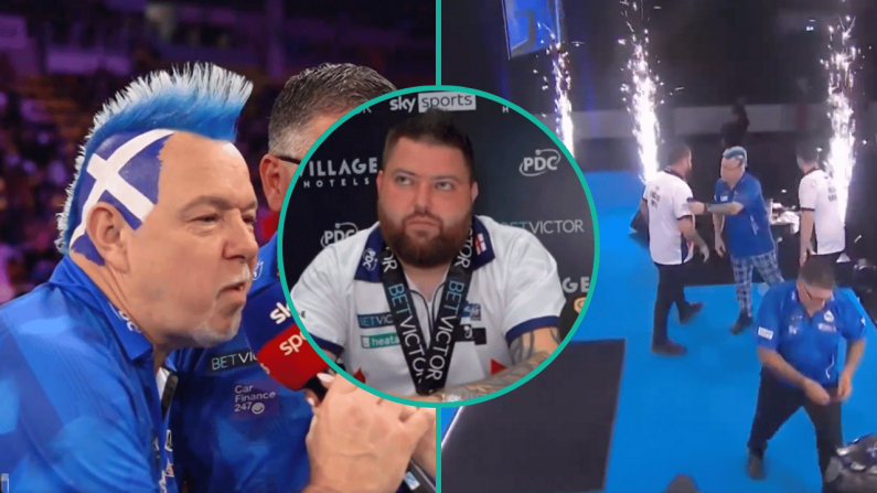 Michael Smith Throws Savage Peter Wright Dig After World Cup Of Darts Antics