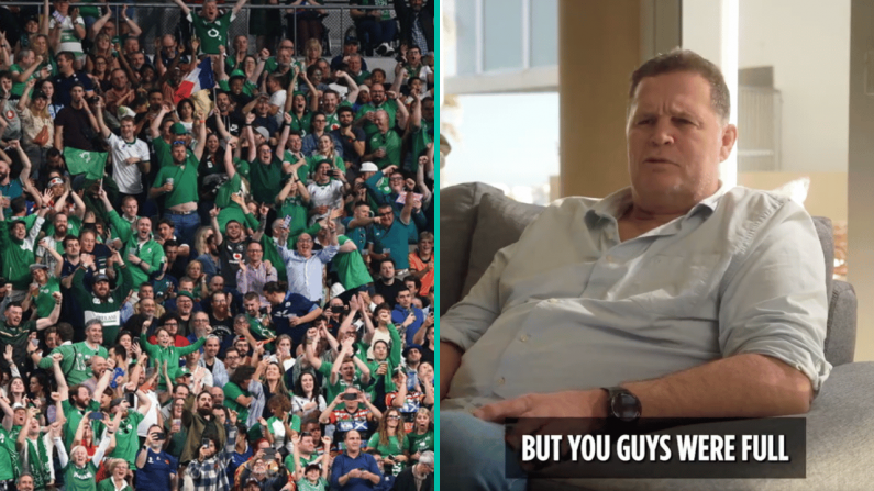 Rassie Erasmus Explains Why 'Full Of Yourselves' Ireland Fans Receive So Much Criticism