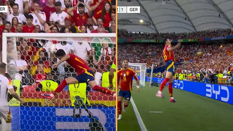 Incredible Spanish Commentary Of Merino Goal Summed Up A EUROs Classic