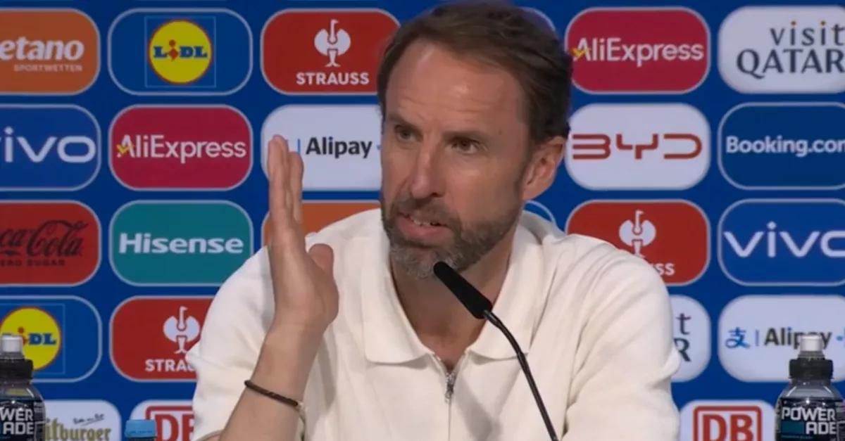 Gareth Southgate Not Impressed With Reporter’s Question About England’s Easy Euros Draw | Balls.ie