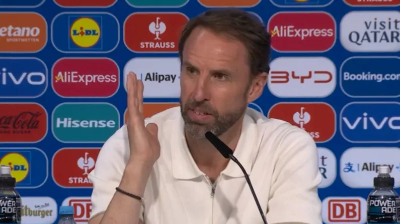 Gareth Southgate Not Impressed With Reporter's Question About England's Easy Euros Draw