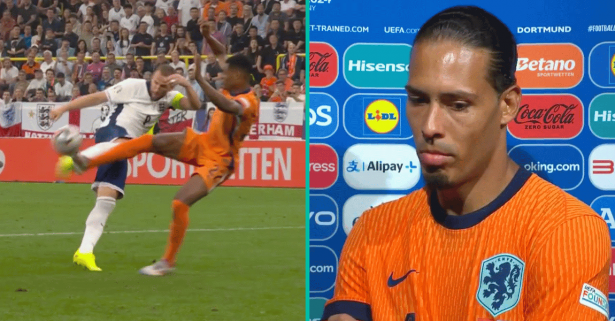 Virgil van Dijk dit que les actions de l’arbitre après la défaite de l’Angleterre résument sa performance