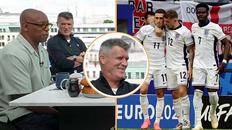 Roy Keane Looked Utterly Baffled By Overlap's Combined Spain-England XI