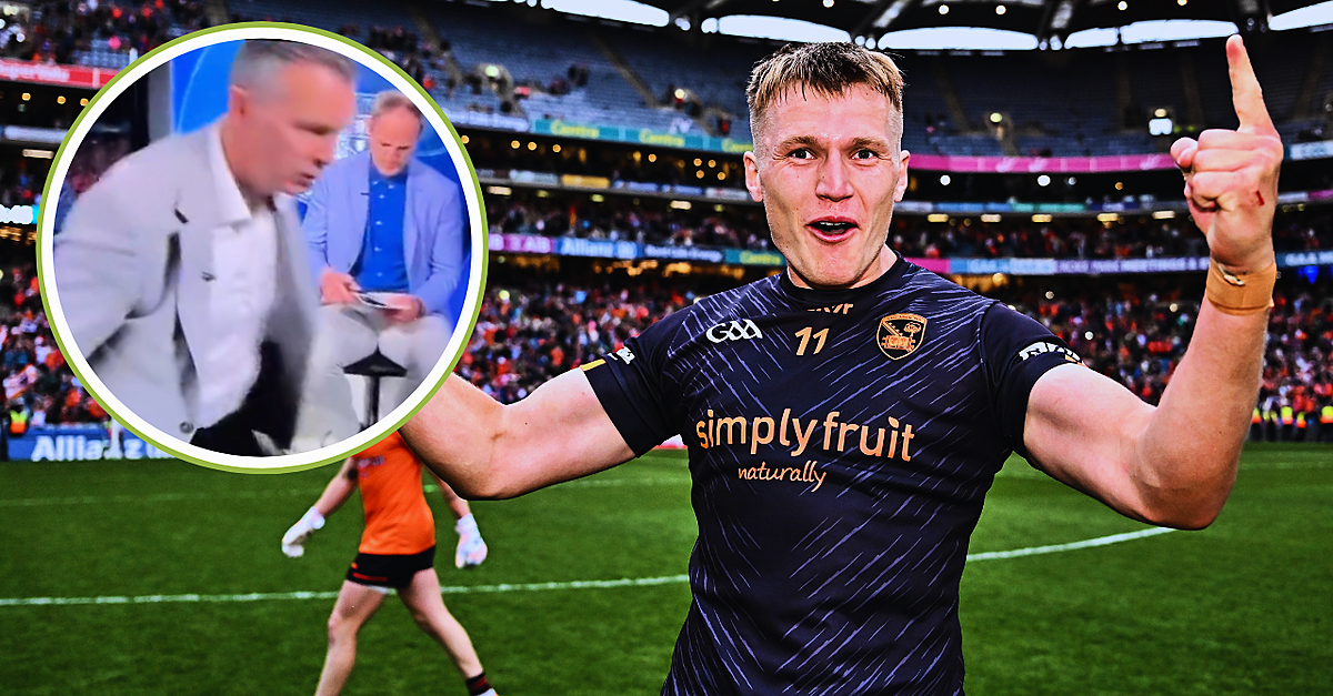 Oisin McConville Went Full Armagh In Passionate Studio Celebration ...