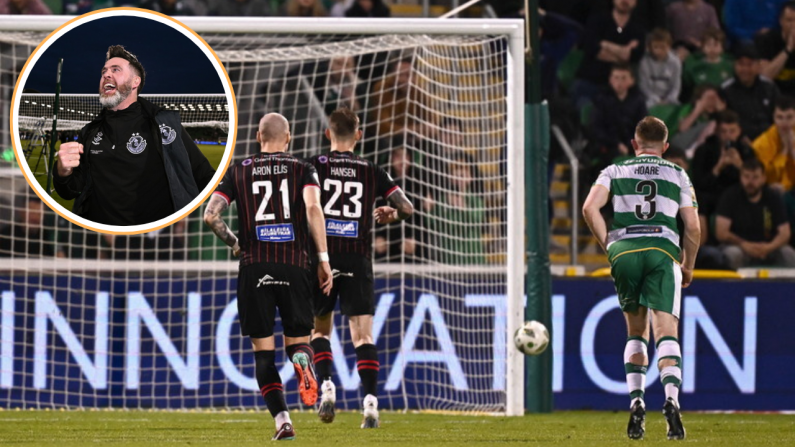 'You're Just Praying He Misses It': Bradley Delighted As Shamrock Rovers Survive Late Penalty Drama