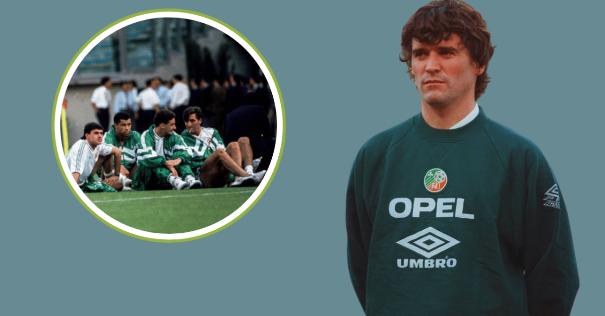 Roy Keane Recalls Ireland Teammate’s Hilarious Jersey Faux Pas Before Game | Balls.ie