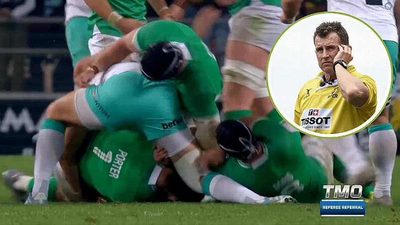 Nigel Owens Says Ireland Man 'Very Lucky' Not To Be Sent Off For Incident In South Africa Win