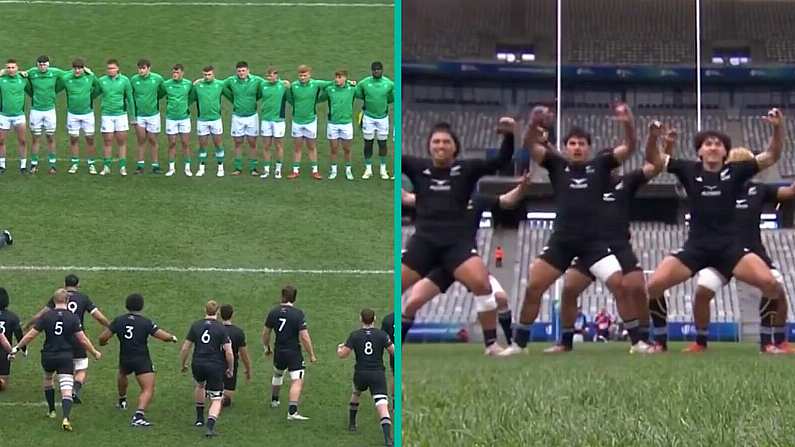 Ireland U20s Stood Tall To Immense New Zealand Haka Ahead Of Bronze Playoff