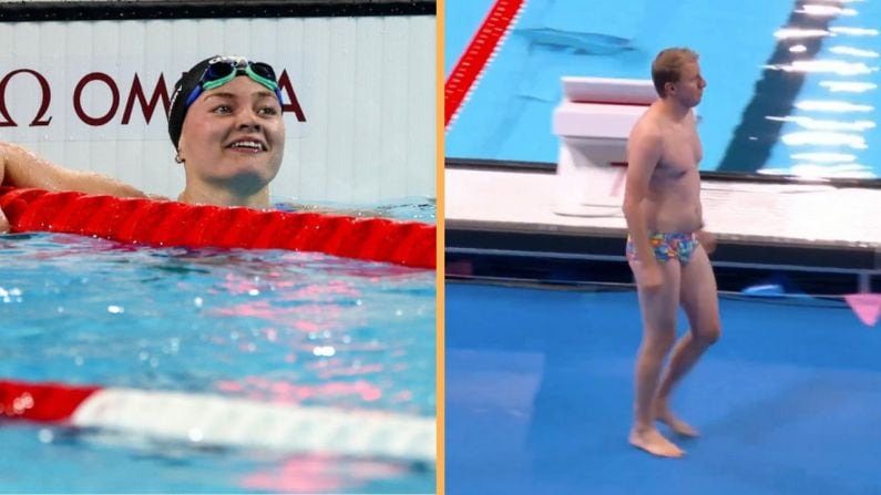 Man In Speedos Saves The Day Before Irishwoman's Olympic Race