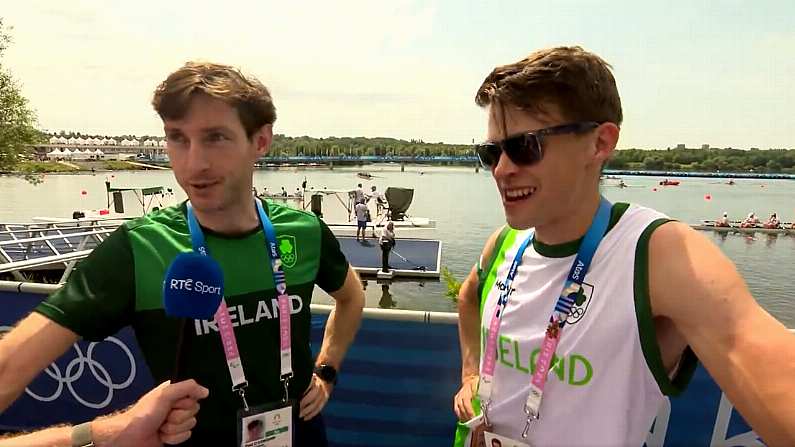 'Little Davids Again': Paul O'Donovan Hilariously Coy After Storming To Olympic Final