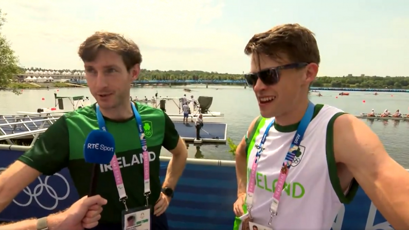 'Little Davids Again': Paul O'Donovan Hilariously Coy After Storming To Olympic Final