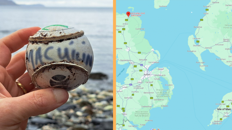 The Amazing Story Of How An Antrim Sliotar Ended Up On The Isle Of Man