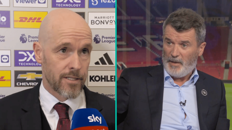 Roy Keane Was Baffled By Erik Ten Hag's Demeanour After Liverpool Draw