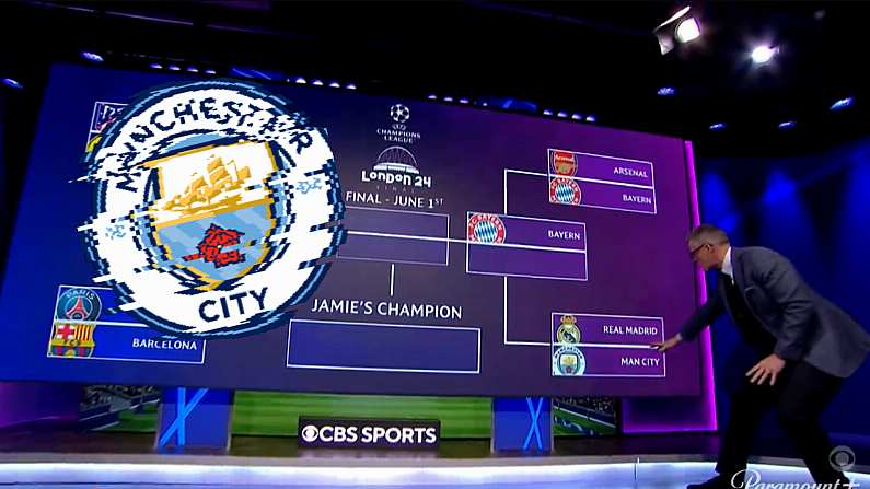 Jamie Carragher's Perfect Dig At Manchester City Got Cool Reception On CBS