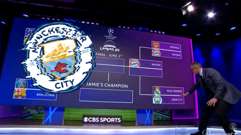 Jamie Carragher's Perfect Dig At Manchester City Got Cool Reception On CBS