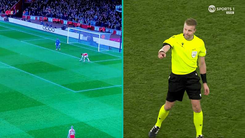 Referee Gave Crazy Explanation For Not Giving Bayern Munich Clear Penalty Vs Arsenal