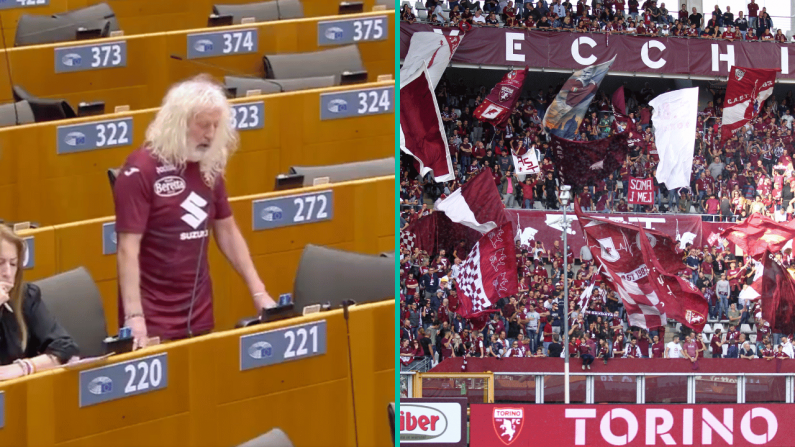 Irish MEP Mick Wallace Sends Strange Message To Serie A Club In European Parliament