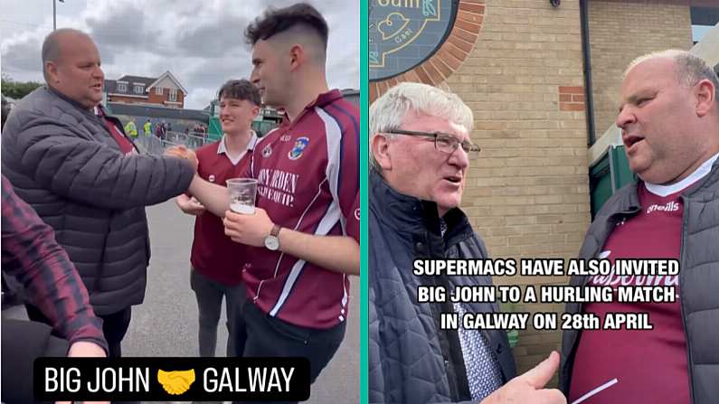 Big John Reveals Reason For Surreal Visit To Galway Match In London