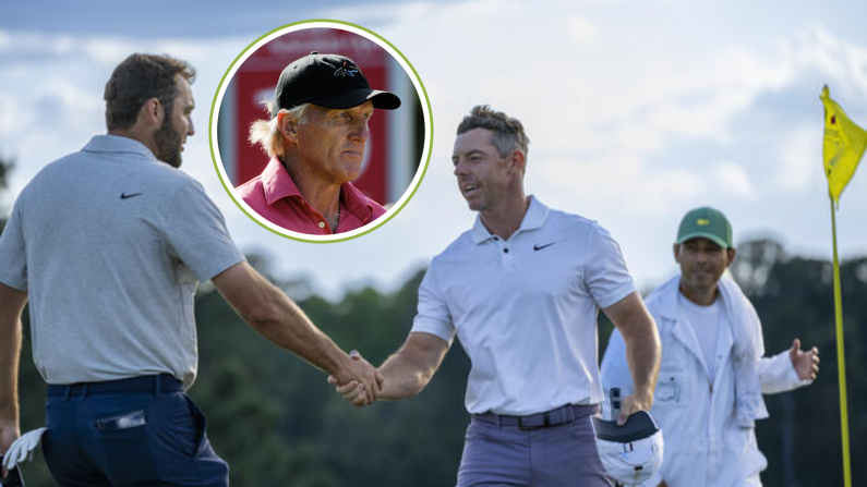 Greg Norman Was Behaving Bizarrely To Rory McIlroy At The Masters, Say Reports