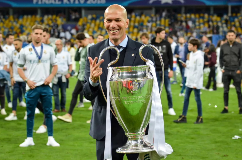 Zinedine Zidane 2018 Champions League final