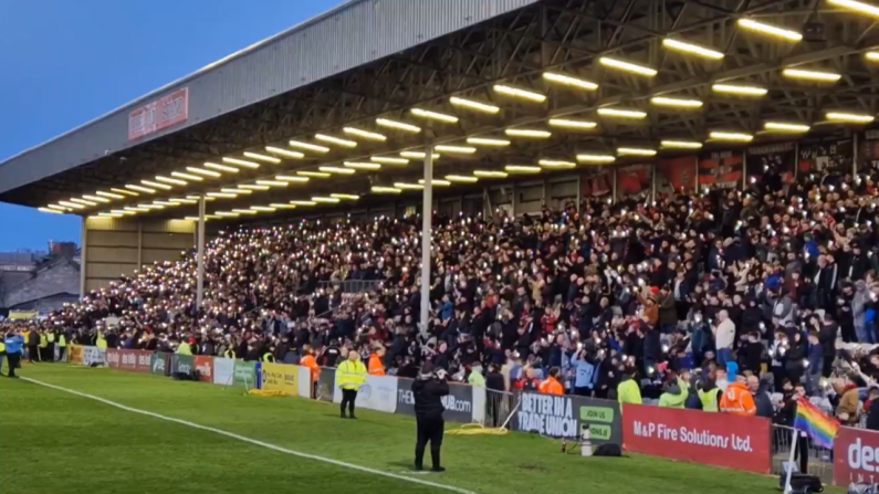 Bohs Fans Light Up Dalymount In Moving Tribute To Stardust Victims