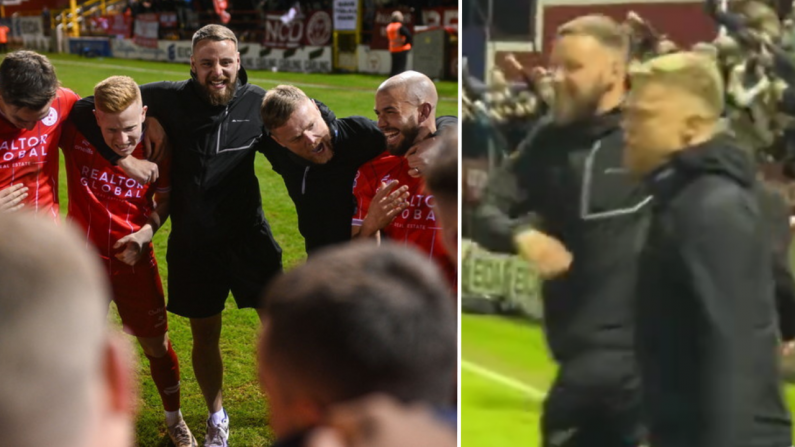 Damien Duff Explains Why He Pulled Fan From Crowd For Shelbourne Team Talk