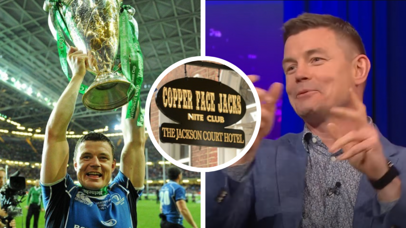 Brian O'Driscoll Recalls Hilarious Coppers Injury Mishap During Heineken Cup Celebrations