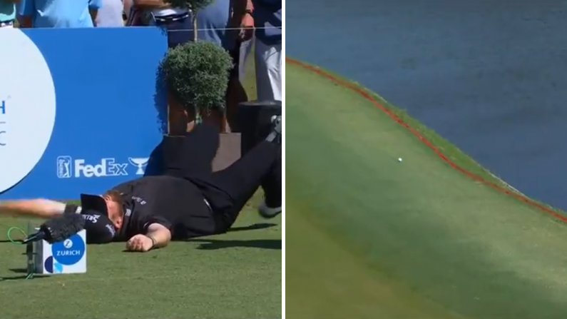 Shane Lowry Had Priceless Reaction After Close Shave At Zurich Classic