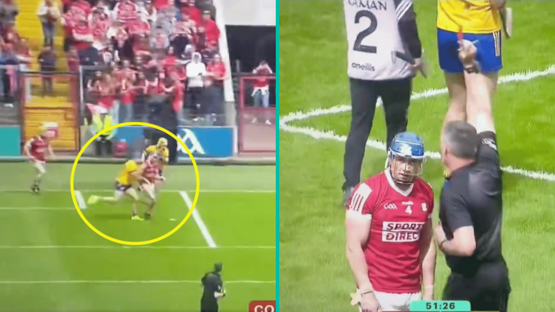 Needless Cork Red Card Proves To Be The Turning Point In Loss To Clare