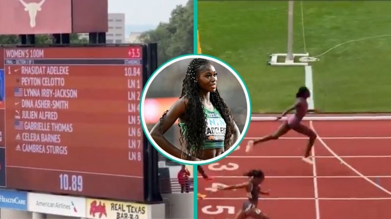 Rhasidat Adeleke Records Insane 100m Time To Beat Strong Field In USA