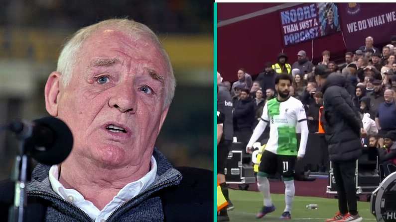 Eamon Dunphy Thinks Poor Jurgen Klopp Decision Led To Mo Salah Spat