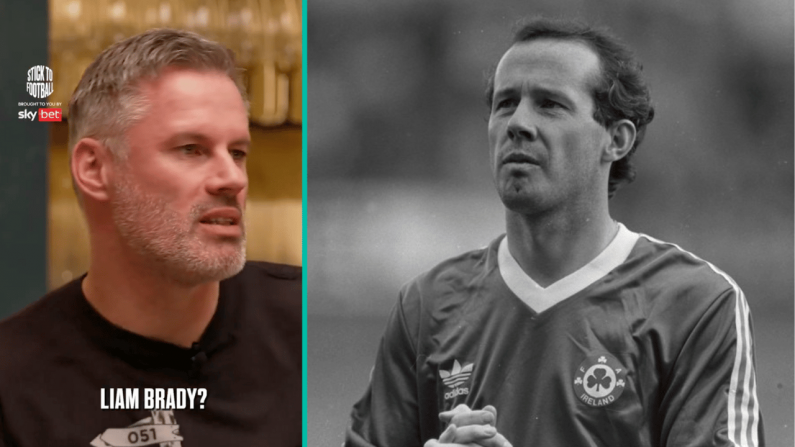 Jamie Carragher Lumps Liam Brady In As All-Time Great English Export
