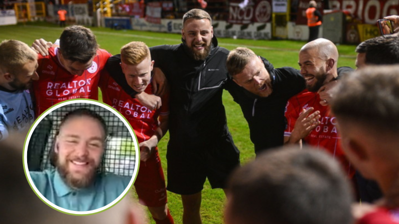 Shelbourne Fan Explains How Damien Duff Pulled Him From Crowd To Make Team Talk
