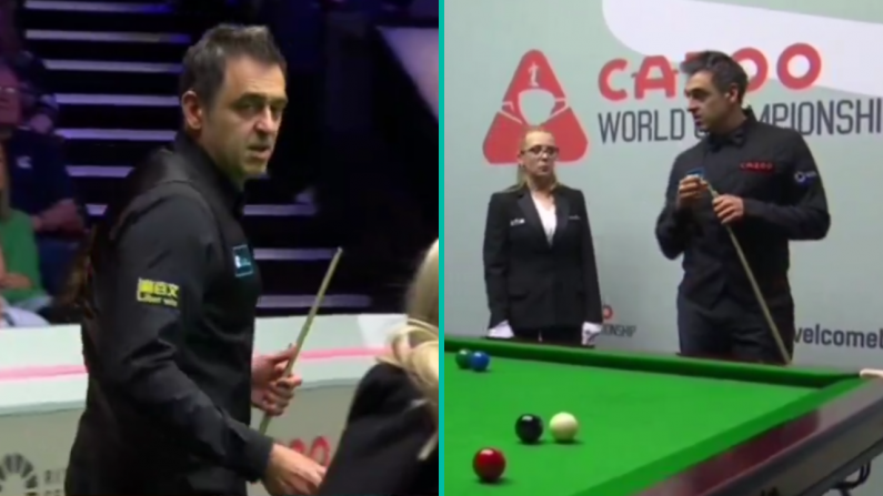Snooker: Ronnie O'Sullivan Hailed For 'Greatest Bit Of Sportsmanship' In Worlds QF