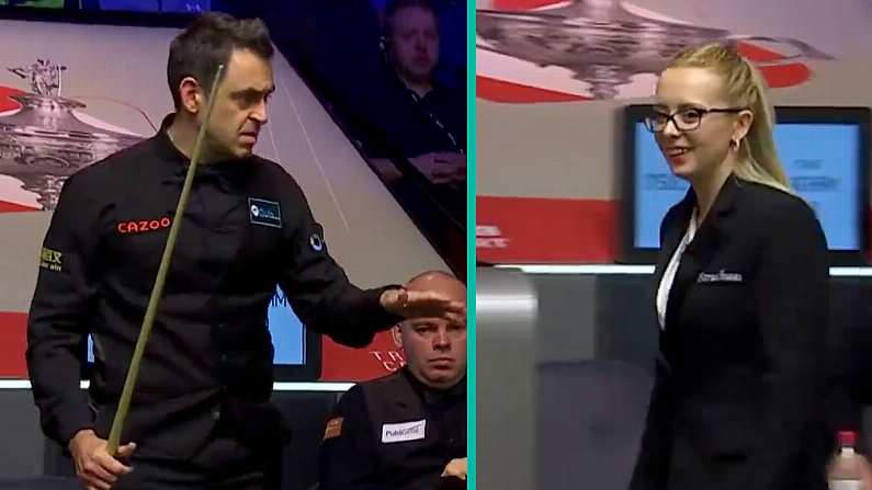 Tense Moment As Ronnie O'Sullivan Tells Ref To "Chill" Amid Issue With Crucible Doors