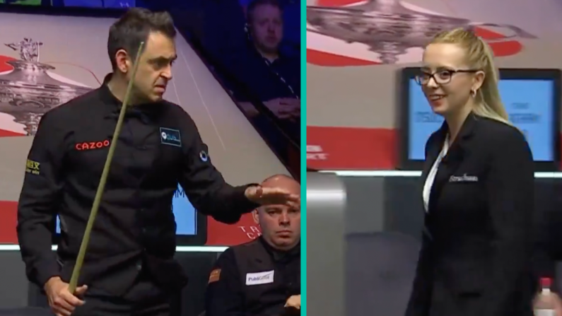 Tense Moment As Ronnie O'Sullivan Tells Ref To "Chill" Amid Issue With Crucible Doors