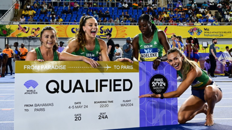 Adeleke Incredible As Ireland Qualify Two Relay Teams For Paris Olympics