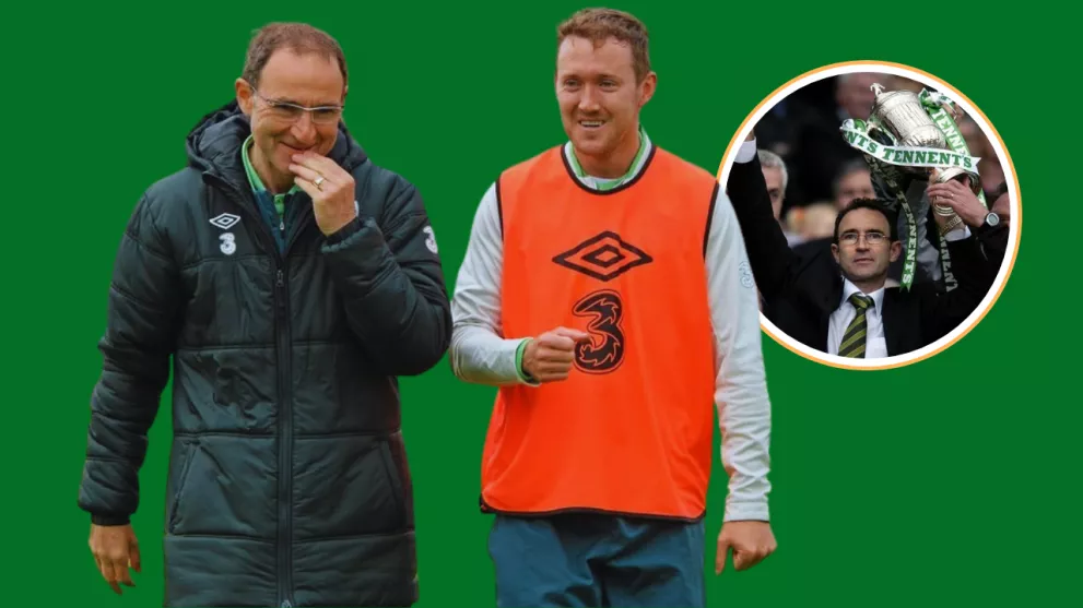 Aiden McGeady Martin O'Neill Celtic Ireland