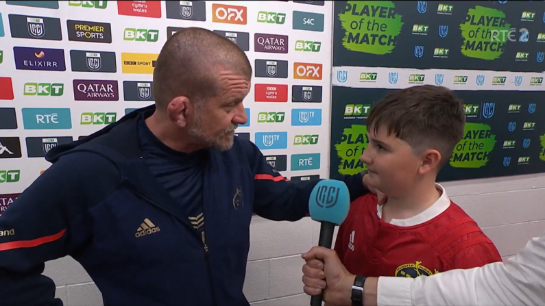 "Work On Your Ears" - Graham Rowntree Had Brilliant Moment With Young Munster Pundit