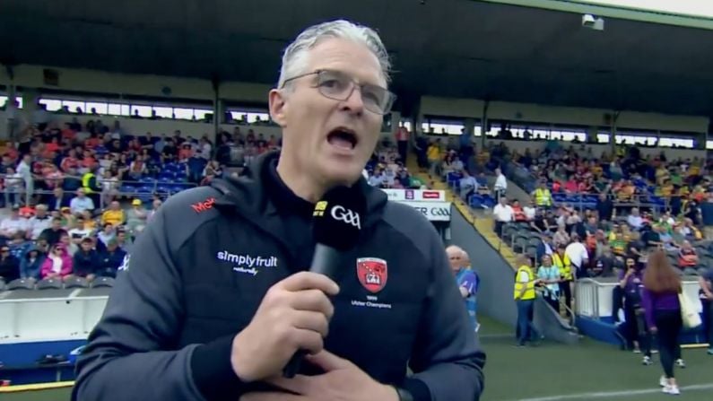 GAA President Jarlath Burns Had A Very Ulster Response To Question On Provincial Issues