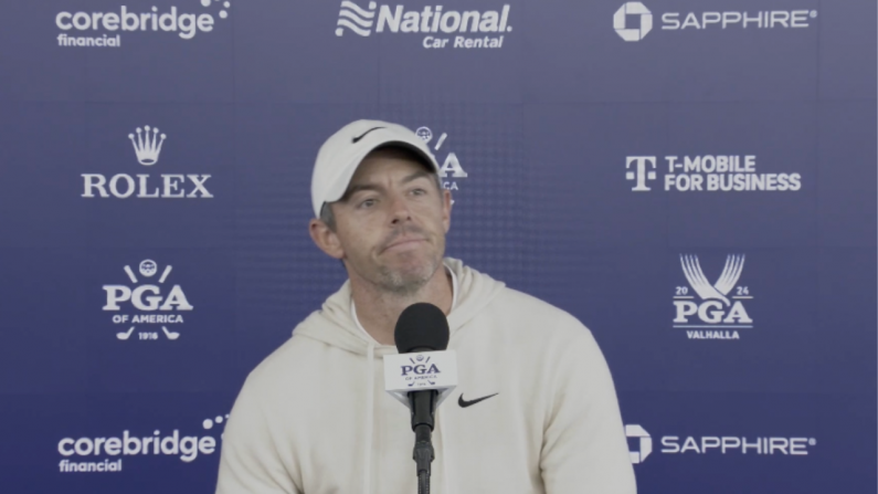Rory McIlroy Rebuffs Reporter's Divorce Question At PGA Press Conference