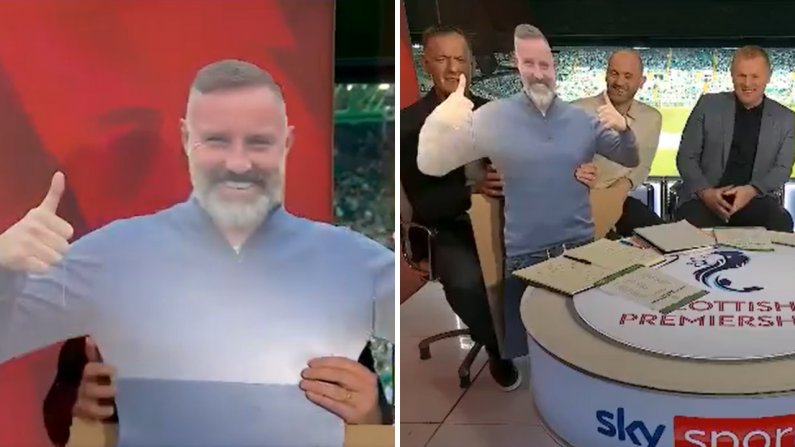 Chris Sutton Had Perfect Send-Up For Kris Boyd As Celtic Celebrate Title