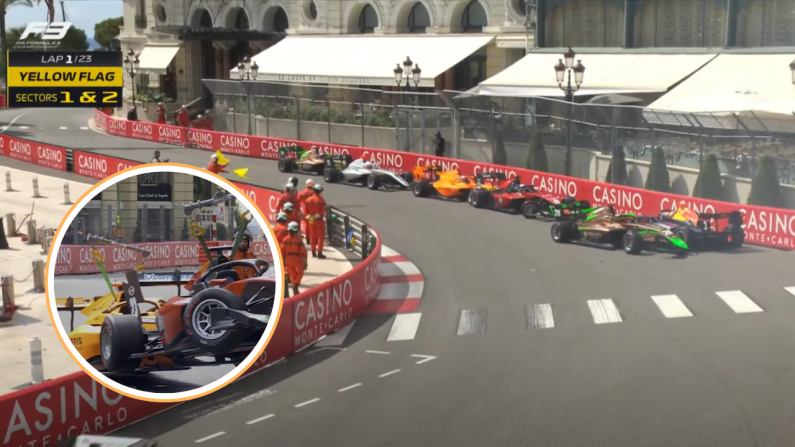 Irish F3 Star Alex Dunne Involved In Bizarre Six-Car Crash At Monaco GP