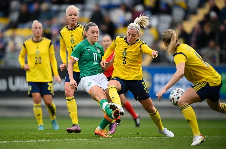 Katie McCabe v Sweden