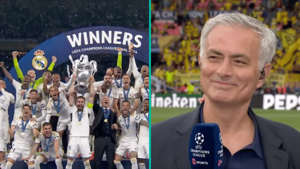 jose mourinho real madrid champions league win