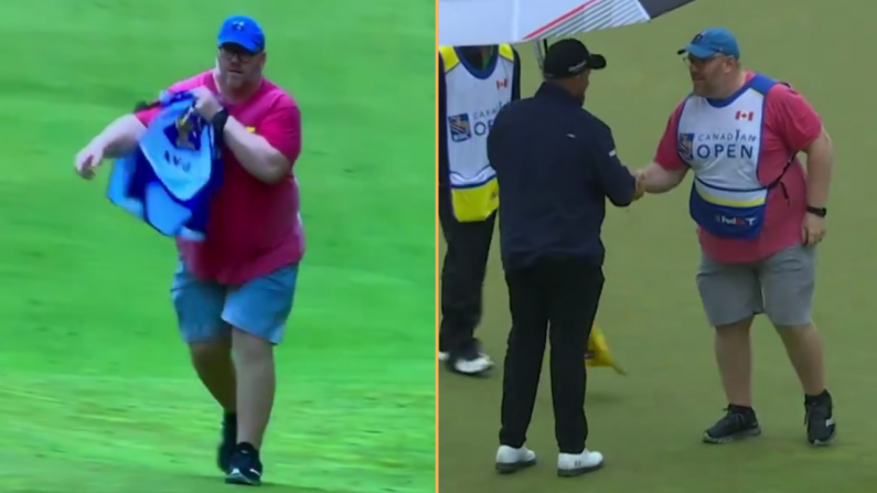 Fan Saves Day By Caddying During Shane Lowry's Final Round At Canadian Open