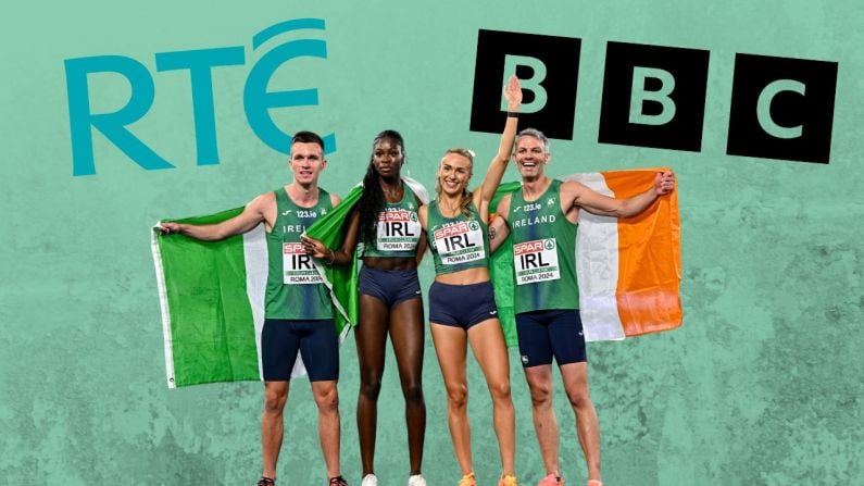 There Was A Huge Contrast In The Relay Commentary From RTÉ To BBC